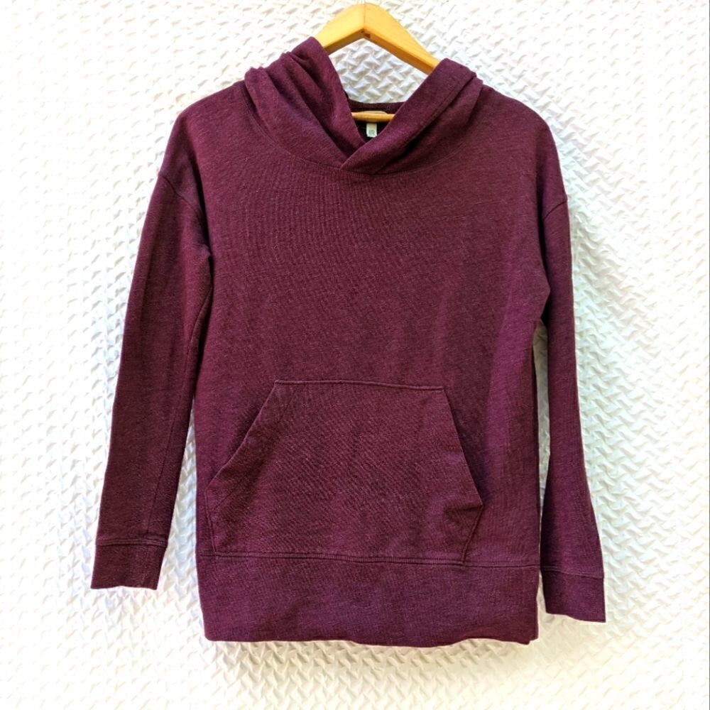 Victoria Secret maroon hoodie, size xs
